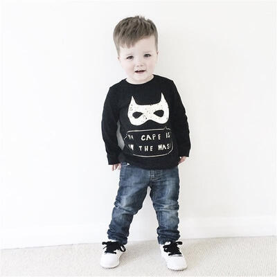

Spiderman Baby Boys Pullover T-shirt Children Sweatshirts Coats Autumn Clothes