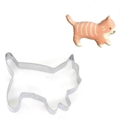 

Christmas Stainless Steel Cat Circle Cookie Biscuit Cutter Fondant Cake Mould Set