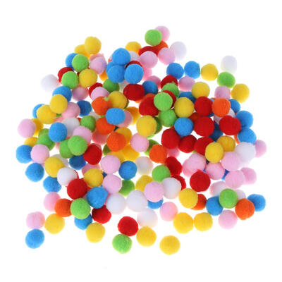 

200pcs DIY Plush Ball Wedding Party Decor Handmade Clothing Accessories
