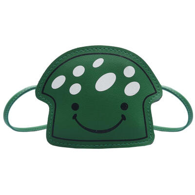 

Mushroom Shaped Shoulder Messenger Handbags PU Leather Kids Crossbody Bags