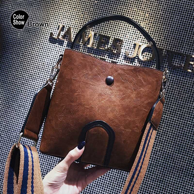 

Beibaobao New Brand 2019 Pu Leather Girls Crossbody Womens Fashion Shoulder Bags Zipper Wide Shoulder Strap Design Package