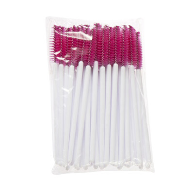 

50PCS Disposable Eyelash Brush Mascara Wands Applicator Spoolers Makeup