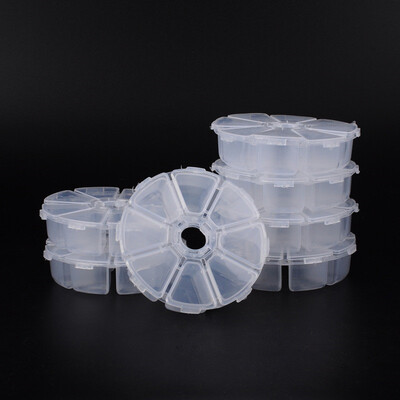 

PH PANDAHALL 20 Set Plastic Clear Beads Storage Containers