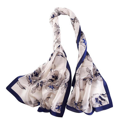 

Fashion Women Beach Shawl Floral Print Long Scarf Casual Decoration Gift