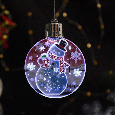

Colorful LED lights Christmas Pendant New Years christmas tree decorations party supplies adornos de navidad para casa
