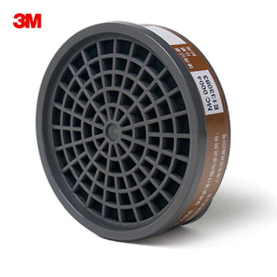 

3M 3301 Filter Box Anti-formaldehyde Chemical Dust Spray Paint Anti-harmful Gas 3200 Anti-virus Protective Mask Accessories Gray