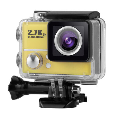 

20 Inch LCD 27K 30FPS Ultra-HD 1080P 60FPS 14MP Wifi Cam Action Camera Support for HDMI AV-Out FPV 170° Wide-Angle Lens with Div