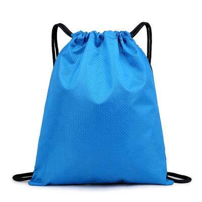 

Bunch pocket drawstring backpack waterproof portable folding outdoor travel sports fitness bag for men&women