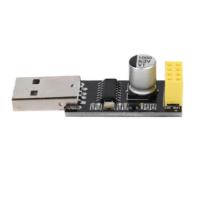 

CH340 USB to ESP8266 WiFi Module Adapter PC Communication Microcontroller