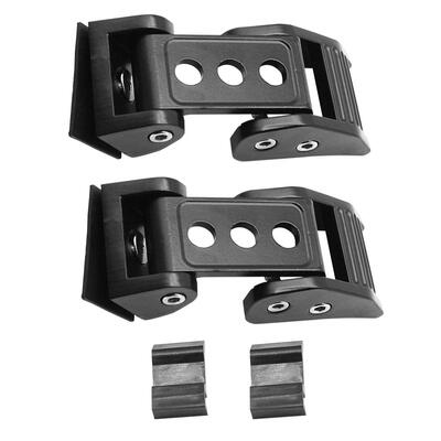 

1 Pair Hood Lock Bonnet Locking Catch Latch for Wrangler JK JL 2007-2019