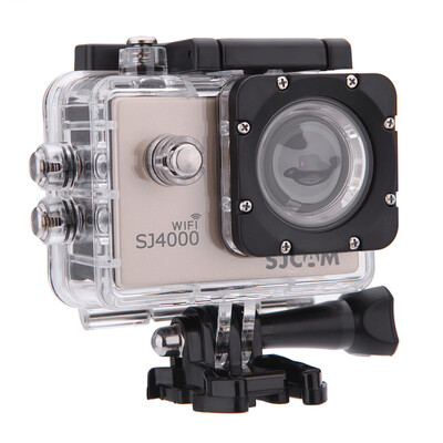 

SJCAM SJ4000 WiFi 1080P Full HD Action Camera Sport DVR 30M Waterproof 15" 170° Wide Angle Lens with Battery & USB Cable Accessor