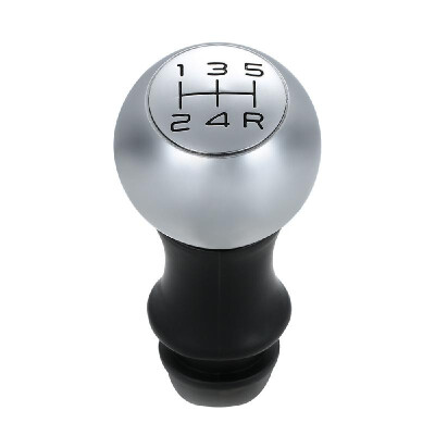 

Gear Shift Knob Chrome Head Lever Adapter Manual 5-Speed Transmission Fit for Peugeot 106 206 207 306 307 407 408 508 807