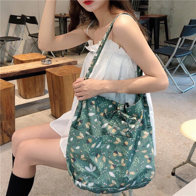 

Tailored Women Fashion Portable Sen Bag Casual Simple Student Shoulder Messenger Bag