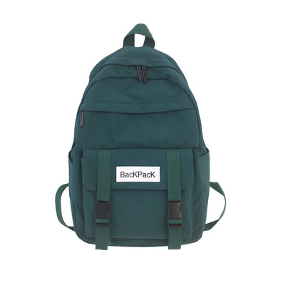 

Schoolbag female Korean version of the original ulzzang college backpack high school Japanese department large capacity campus ins