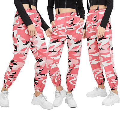 

Women Ladies Camo Cargo Trousers Pants Military Army Combat Camouflage Printed