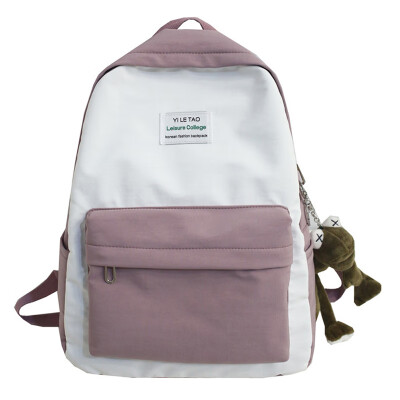 

Insfeng schoolbag female Korean version high school backpack Japanese junior high school students Da Panya shoulder Baosen Departm