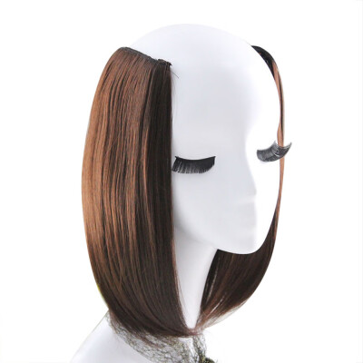 

Gobestart 1Pc 2 Clip In Hair Extensions Straight Pretty Woman Girl Wig Hair