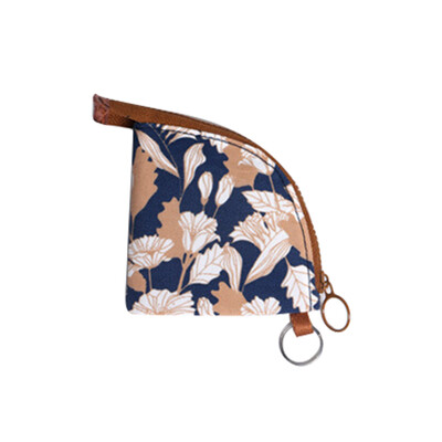 

2019 New Style Fashion Hot Womens Wallet Coin Holder Girl Coin Oval Purse Print Clutch Zipper Tote Bag