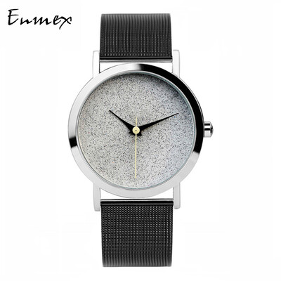 

Enmex Water Green Ice Blue Star Temperament Womens Watch Beautiful Simple Design Watch