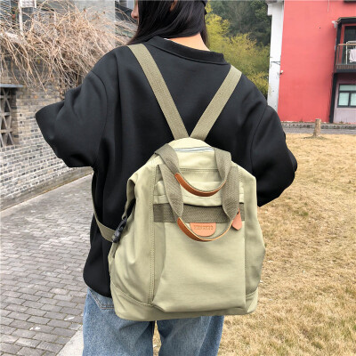 

Schoolbag female college students Korean version of Harajuku ulzzang high school campus bf ancient feeling girl ins backpack