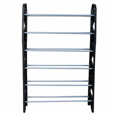 

Large 6 Pair 18 Tier Space Save Storage Organizer Free Standing Shoe Tower Rack