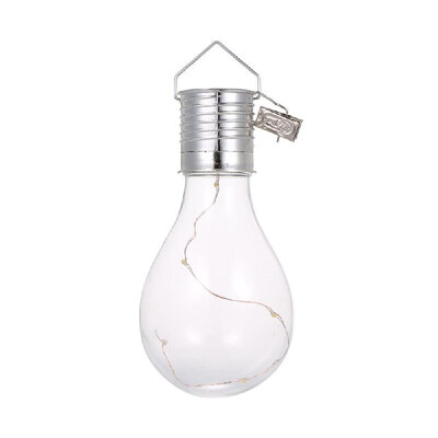 

Solar Powered Energy-saving Bulb Light Hanging LED Lamp with Clip Lighting Control IP44 Water-resistant Outdoor Fairy Lights for C