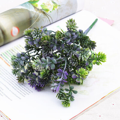 

28 Heads Artificial Fake Leaf Plant Leaves Flowers Party Home Decor