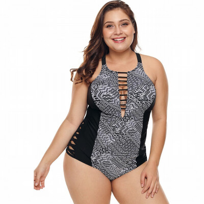 

Bikini large size swimsuit Womens cat one-piece swimsuit