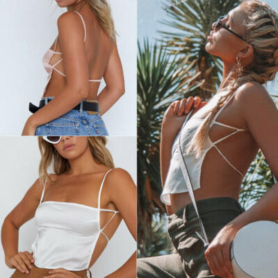 

New Women Sexy Off Shoulder Casual Bralet Tank Top Blouse T-Shirt Crop Cami Tops
