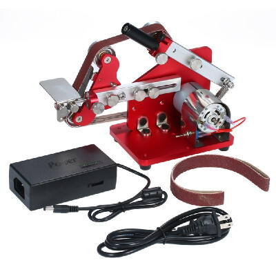 

Mini Belt Sander Machine Multifunction Bench Sander Belt Machine 60W Electronic Micro Sander Polisher Grinder Portable DIY -775 T