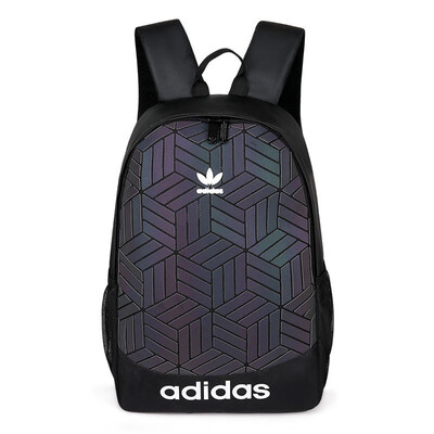 

Adidas off white 3D BP ROLL TOP 4D diamond designed unisex travel backpack casual school student bag fashion outdoor gym bag