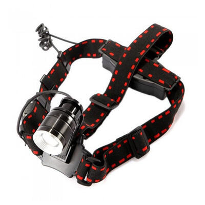 

Aluminum Alloy USB Rechargeable Portable CREE LED Headlamps Stretch Strong Light Outdoor 5 Mode Lighting