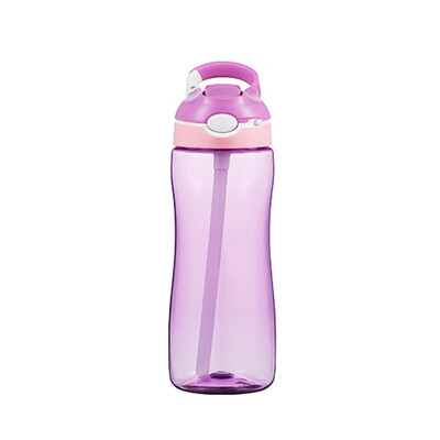 

Water Bottle with Straw Portable Sports Water Cup 750ml for Outdoor Travel Sports Camping