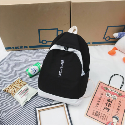 

Ins schoolbag female Korean version of senior high school students Japanese Campus Simplified Sen Department ancient sense Canvas