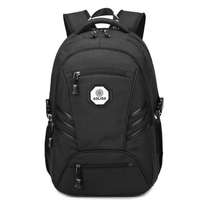 

NeillieN student bag PVC splash-proof backpack mens fashion casual USB charging backpack business bag