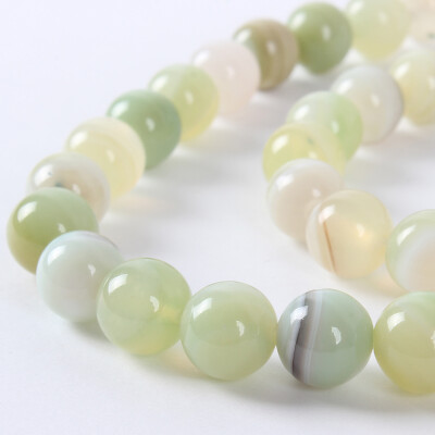 

Natural Gemstone Agate Round Bead Strands Dyed Wheat 8mm Hole 1mm about 49pcsstrand 1496