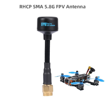 

58G FPV Antenna SMA Mini RHCP Antenna for FPV RC Racing Drone Quadcopter