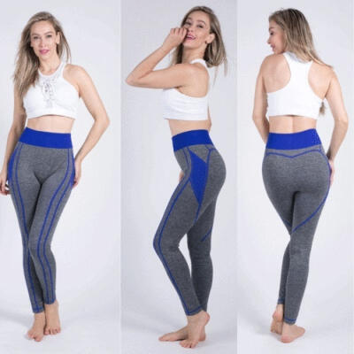 

Women Sport Pants High Waist Yoga Fitness Leggings Running Gym Scrunch Trousers