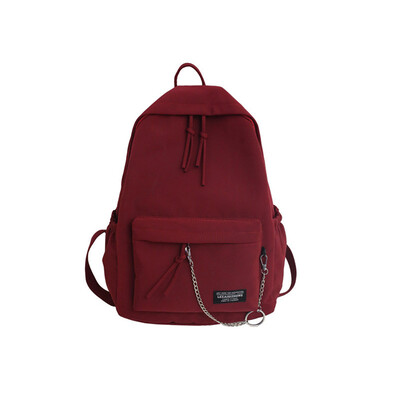 

Tailored Womens Simple Fashion Waterproof Backpack Solid Color Backpack