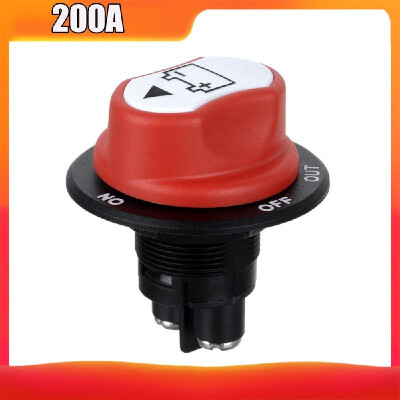 

Car Battery Switch 200A Battery Cut Off Switch Disconnect Master Isolator for Car Vehicle&Boat