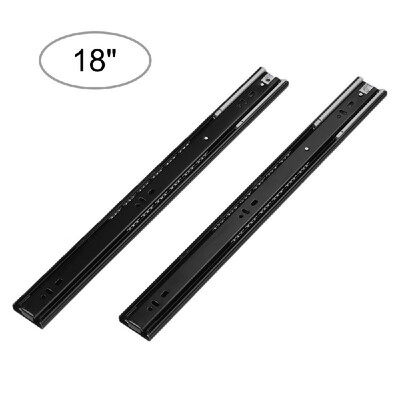 

2pcs Drawer Slides Low Noise Ball Bearing Drawer Slides 1-Pair Heavy Duty Drawer Slides Drawer Guide Rail Hydraulically Damped Dra