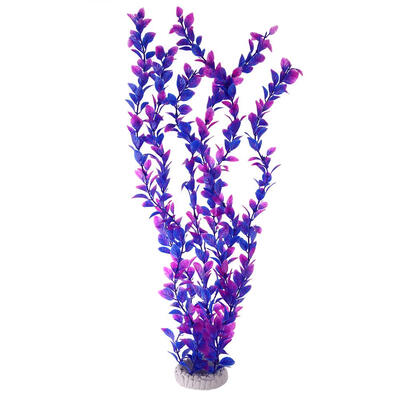 

Aquatic Plant Simulation Aquarium Fish Tank Decoration Ornament Purple