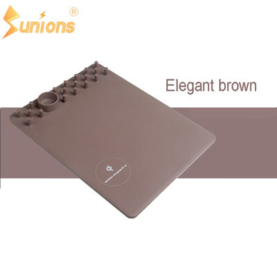 

SUNIONS Multi-purpose wireless charging mouse pad PU material 16258