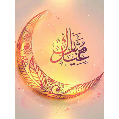 

5d Diamond Painting Cross Stitch Moon DIY Diamond Mosaic Religion Diamond Embroidery Resin Drill Crystal Decoration Home