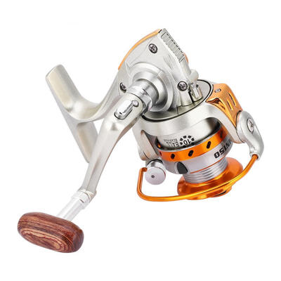 

Greensen Foldable Mini Small Fish Reel Metal Spool Spinning Fishing Reels