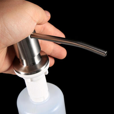 

Greensen 300ml Kitchen Bathroom Faucet Sink Liquid Soap Lotion Dispenser Pump Storage Holder Bottle