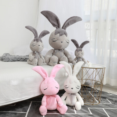 

Easter Cute Bunny Plush Toy Long-eared Rabbit Cute Figurine Rabbit Doll Pillow For Girl Birthday Gift Party Home Decoration