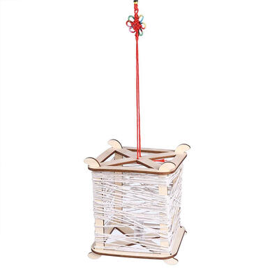 

DIY Crafts Luminous Lantern Hemp Rope Chinese Knot Pendant Hanging Ornament