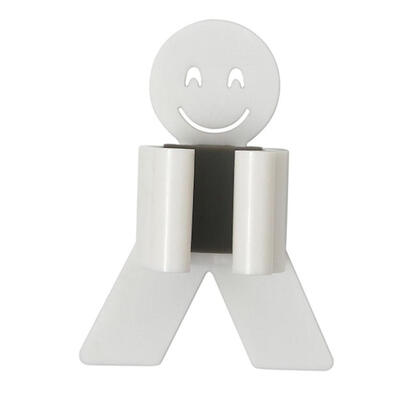 

Smile Mop Broom Holder Wall Mounted Storage Rack Clip Wall Holder Kit