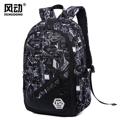 

Backpack Oxford Mens Casual Backpack Mens Travel Bag